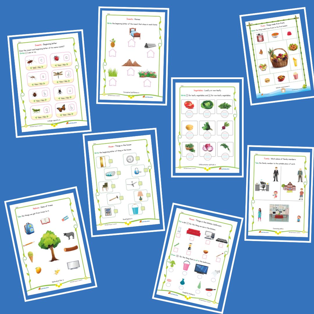 30-Day Environmental Studies Activity Worksheet Set Level 2