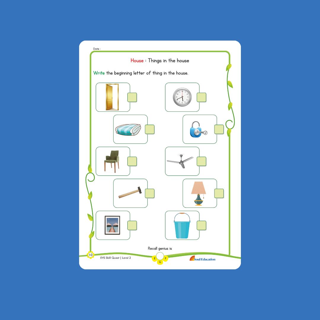 30-Day Environmental Studies Activity Worksheet Set Level 2