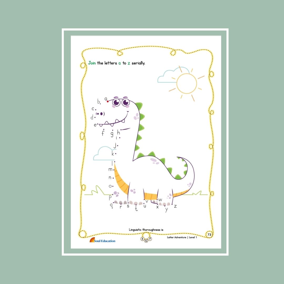 English Letter Adventure Level 1