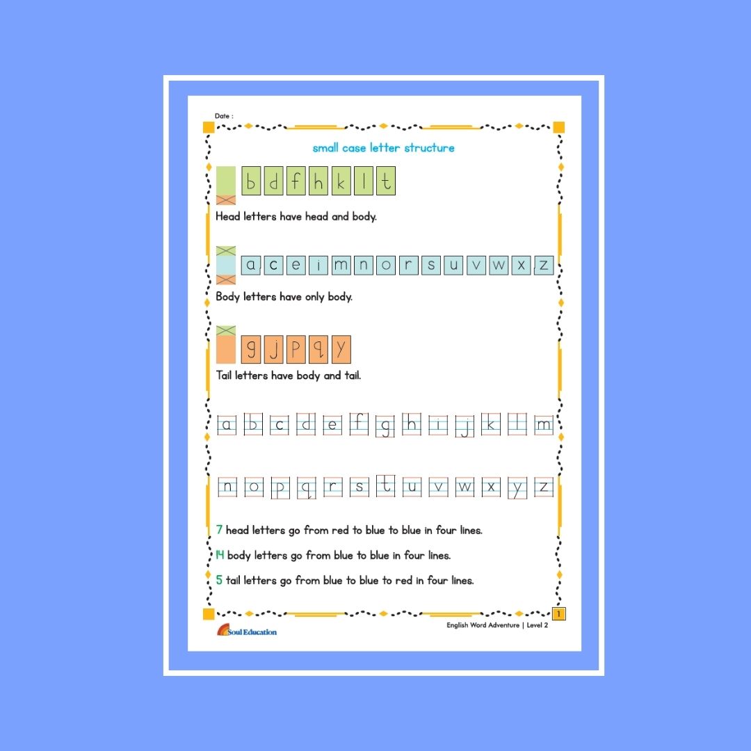 30-Day Word Adventure Activity Worksheet Set Level 2