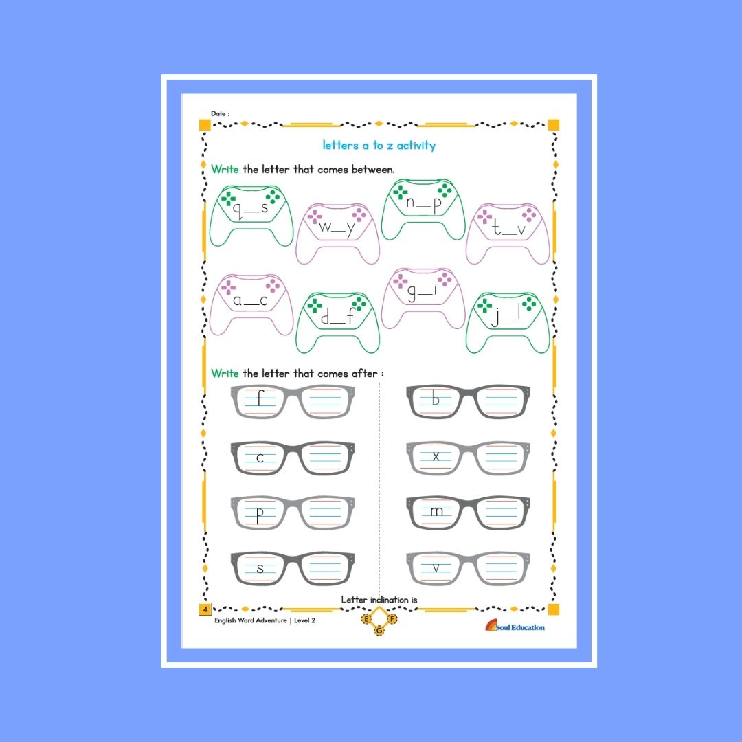 30-Day Word Adventure Activity Worksheet Set Level 2